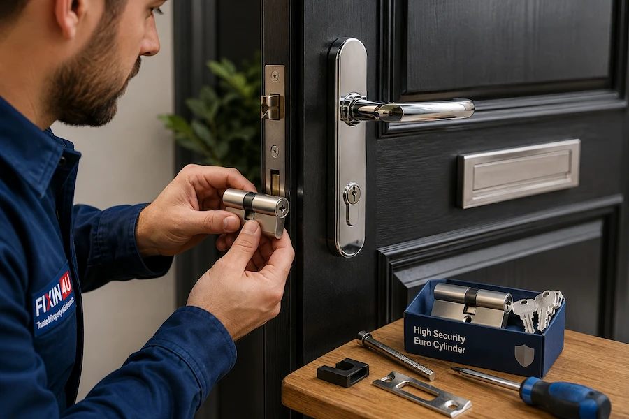 Euro cylinder and security hardware upgrades